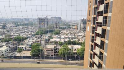 Balcony Image of 2050 Sq.ft 3 BHK Apartment / Flat for rent in Satyam Skyline II, Naranpura Ahmedabad for Rs. 40000