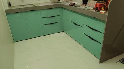 Kitchen Image of 1250 Sq.ft 2 BHK Apartment / Flat for rent in K Raheja Woods, Kalyani Nagar Pune for Rs. 55000