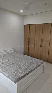 Bedroom Image of 2335 Sq.ft 3 BHK Apartment / Flat for rent in Shivalik Green View, Shantigram Ahmedabad for Rs. 58000