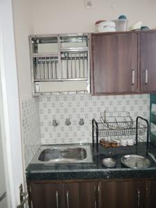 Kitchen Image of 1100 Sq.ft 1 BHK Independent House for rent in Green Model Town Jalandhar for Rs. 15000