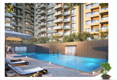 Image of 1020 Sq.ft 2 BHK Apartment / Flat for sale in Sukhwani Skylines, Wakad, Pune for Rs. 9800000