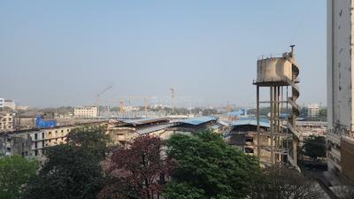 Balcony Image of 1231 Sq.ft 2 BHK Apartment / Flat for rent in Greenstone Heritage Wing I, Fort Mumbai for Rs. 120000