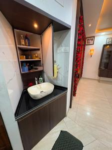 Kitchen Image of 2100 Sq.ft 4 BHK Apartment / Flat for rent in Hiranandani Estate Thane for Rs. 56000