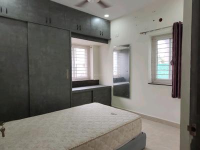 Bedroom Image of 1400 Sq.ft 3 BHK Apartment / Flat for rent in Serilingampally Hyderabad for Rs. 58000