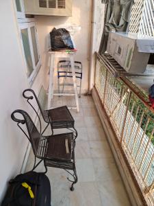 Balcony Image of 2200 Sq.ft 2.5 BHK Penthouse for rent in Shahibaug Ahmedabad for Rs. 32000