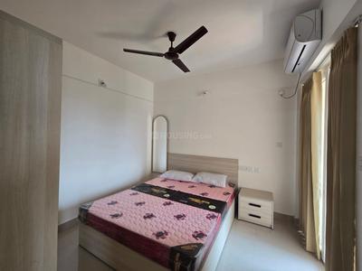 Bedroom Image of 850 Sq.ft 2 BHK Apartment / Flat for rent in Sowparnika Jazzmyna, Kunnamangalam Kozhikode for Rs. 30000