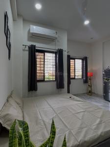 Bedroom Image of 450 Sq.ft 1 RK Builder Floor for rent in Scheme No 113 Indore for Rs. 14500