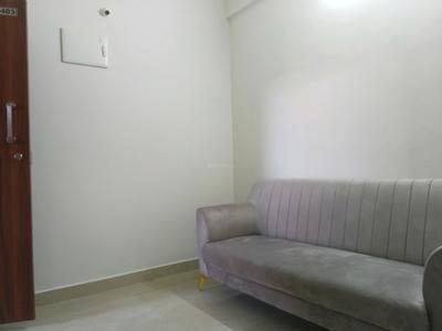 Living Room Image of 460 Sq.ft 1 BHK Apartment / Flat for rent in Whitefield Bengaluru for Rs. 21800
