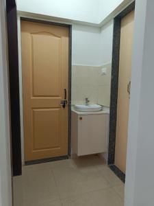 Bathroom Image of 322 Sq.ft 1 BHK Apartment / Flat for rent in APAK Ajinkya Towers, Charholi Budruk Pune for Rs. 19000