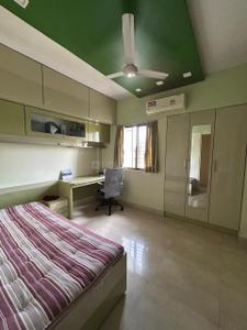 Bedroom Image of 790 Sq.ft 2 BHK Apartment / Flat for rent in Puraniks Kanchan Pushp Society, Kasarvadavali Thane for Rs. 30000
