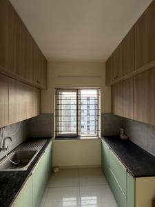 Kitchen Image of 1466 Sq.ft 3 BHK Apartment / Flat for rent in Casagrand Zenith, Medavakkam Chennai for Rs. 40000