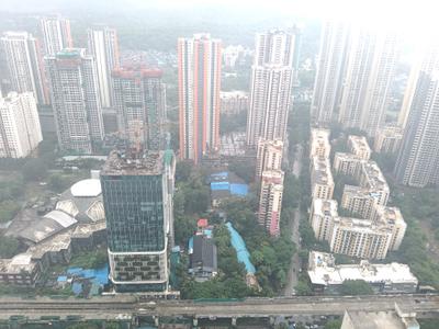 Bedroom Two Image of 1100 Sq.ft 3 BHK Apartment / Flat for rent in L And T Rejuve 360 Tower A, Mulund West Mumbai for Rs. 100000