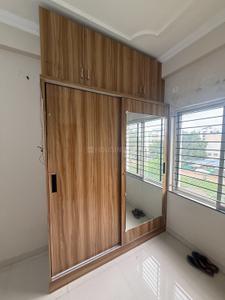 Bedroom Image of 1200 Sq.ft 3 BHK Apartment / Flat for rent in Ishaan Park, Patel Nagar Bhopal for Rs. 18000