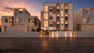 Image of 872 Sq.ft 2 BHK Apartment / Flat for sale in Choolaimedu, Chennai for Rs. 12000000