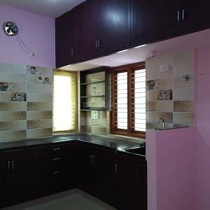 Kitchen Image of 1200 Sq.ft 2 BHK Builder Floor for rent in Shanthi Nagar West Hosur for Rs. 14000