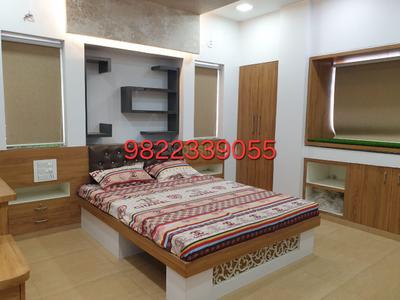 Bedroom Image of 1050 Sq.ft 2 BHK Apartment / Flat for rent in Nagala Park Kolhapur for Rs. 28000