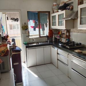 Kitchen Image of 1197 Sq.ft 2 BHK Apartment / Flat for rent in Lunkad Skylounge, Kalyani Nagar Pune for Rs. 50000