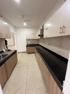 Kitchen Image of 1950 Sq.ft 4 BHK Apartment / Flat for rent in Rishita Manhattan, Gomti Nagar Extension Lucknow for Rs. 54000