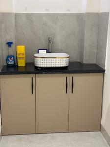 Kitchen Image of 800 Sq.ft 2 BHK Independent House for rent in Super Corridor Indore for Rs. 18000