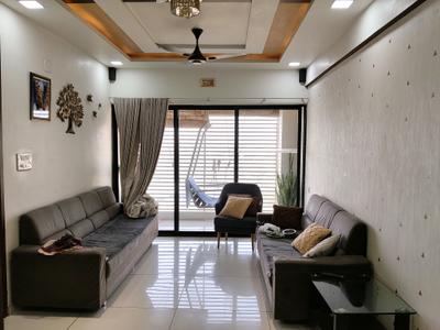 Living Room Image of 1350 Sq.ft 3 BHK Apartment / Flat for sale in Aditi Emperia, Chandlodia Ahmedabad for Rs. 8500000