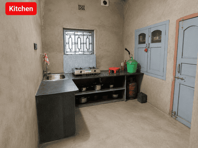 Kitchen Image of 1400 Sq.ft 3 BHK Independent House for sale in Chakdaha Nadia for Rs. 2200000