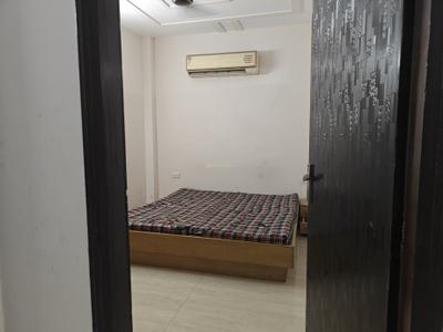 Bedroom Image of 700 Sq.ft 1 BHK Builder Floor for rent in Hari Nagar New Delhi for Rs. 21000