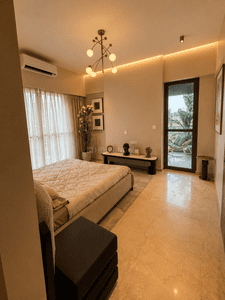 Bedroom Image of 1305 Sq.ft 3 BHK Apartment / Flat for sale in Adani Ten BKC, Bandra East Mumbai for Rs. 77100000