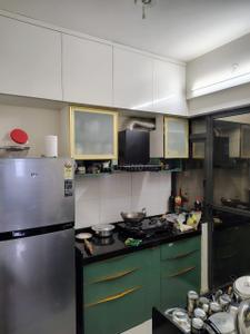 Kitchen Image of 500 Sq.ft 1 BHK Apartment / Flat for rent in Shapoorji Vanaha, Bavdhan Pune for Rs. 25000