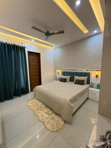 Bedroom Image of 1000 Sq.ft 2 BHK Builder Floor for sale in Sector 115 Mohali for Rs. 4390000