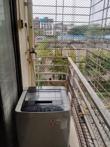 Balcony Image of 580 Sq.ft 1 BHK Apartment / Flat for sale in Shivtej Darshan, Kopar Khairane Navi Mumbai for Rs. 7600000