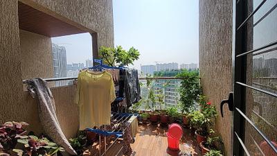 Balcony Image of 900 Sq.ft 2 BHK Apartment / Flat for sale in Ahura Ecopolitan, Tathawade Pune for Rs. 7200000