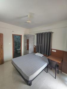 Bedroom Image of 400 Sq.ft 1 RK Apartment / Flat for rent in Kadubeesanahalli Bengaluru for Rs. 21000