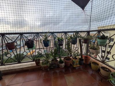 Balcony Image of 600 Sq.ft 2 BHK Apartment / Flat for rent in Nyati Elan, Wagholi Pune for Rs. 20500