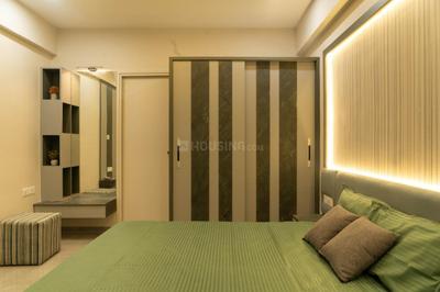 Bedroom Image of 1800 Sq.ft 3 BHK Apartment / Flat for rent in Kaavyaratna Antriksh, Randesan Gandhinagar for Rs. 50000