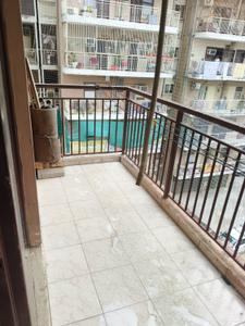 Balcony Image of 577 Sq.ft 2 BHK Apartment / Flat for rent in Adore Happy Homes Exclusive, Sector 86 Faridabad for Rs. 20000