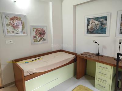 Bedroom Image of 1750 Sq.ft 3 BHK Apartment / Flat for rent in Alembic Veda II, Chhani Jakat Naka Vadodara for Rs. 40000