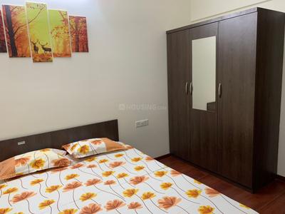 Bedroom Image of 1000 Sq.ft 2 BHK Apartment / Flat for rent in Amanora Ascent Towers, Hadapsar Pune for Rs. 55000