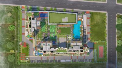 Image of 1183 Sq.ft 2 BHK Apartment / Flat for sale in Wakad, Pune for Rs. 10000000