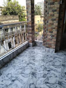 Balcony Image of 1270 Sq.ft 3 BHK Apartment / Flat for rent in Chandannagar Hooghly for Rs. 20000