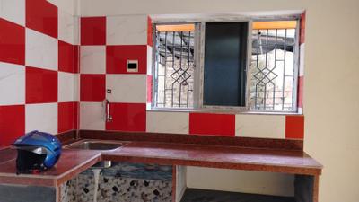 Kitchen Image of 750 Sq.ft 2 BHK Apartment / Flat for sale in Purba Barisha Kolkata for Rs. 3200000