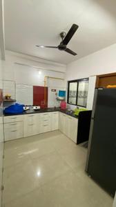 Kitchen Image of 1440 Sq.ft 3 BHK Apartment / Flat for rent in  Shree Pushkar Residency, Paldi Ahmedabad for Rs. 40000