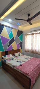 Bedroom Image of 720 Sq.ft 1 BHK Apartment / Flat for rent in Panchshlok Homes, Chandkheda Ahmedabad for Rs. 20000