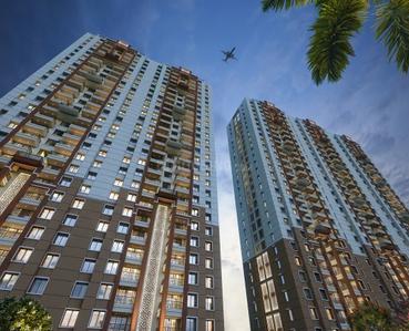 Image of 949 Sq.ft 2 BHK Apartment / Flat for sale in Nyati Exuberance, Mohammed Wadi, Pune for Rs. 5900000