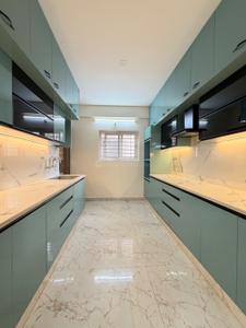 Kitchen Image of 1100 Sq.ft 2 BHK Independent House for rent in HBR Layout Bengaluru for Rs. 30000