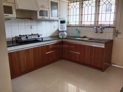 Kitchen Image of 1500 Sq.ft 3 BHK Apartment / Flat for rent in Kadavanthra Kochi for Rs. 35000