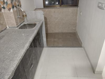 Kitchen Image of 850 Sq.ft 1 BHK Apartment / Flat for rent in Gulmohar Nirvana II, Ghuma Ahmedabad for Rs. 18000