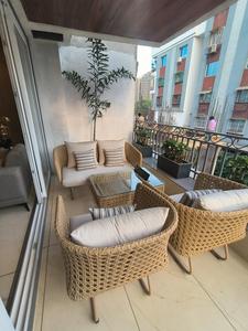 Balcony Image of 2200 Sq.ft 4 BHK Apartment / Flat for sale in Courtyard Bellagio, Bhayli Vadodara for Rs. 15100000