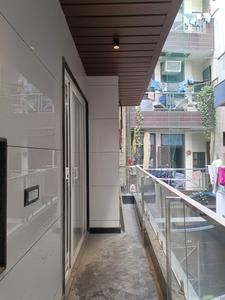 Bedroom Three Image of 1450 Sq.ft 4 BHK Builder Floor for sale in Shakurpur New Delhi for Rs. 17500000