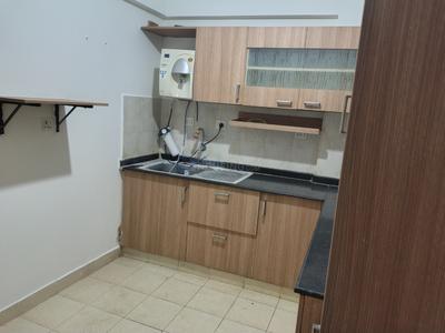 Kitchen Image of 1280 Sq.ft 3 BHK Apartment / Flat for rent in Confident Aquila, Sompura Bengaluru for Rs. 33000
