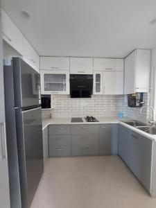 Kitchen Image of 1500 Sq.ft 2 BHK Builder Floor for rent in Nishchal Homes, Canal Road Dehradun for Rs. 27000